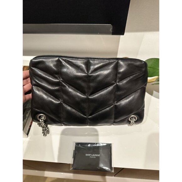 Saint Laurent Small Puffer Leather Shoulder Bag - Picture 6 of 11